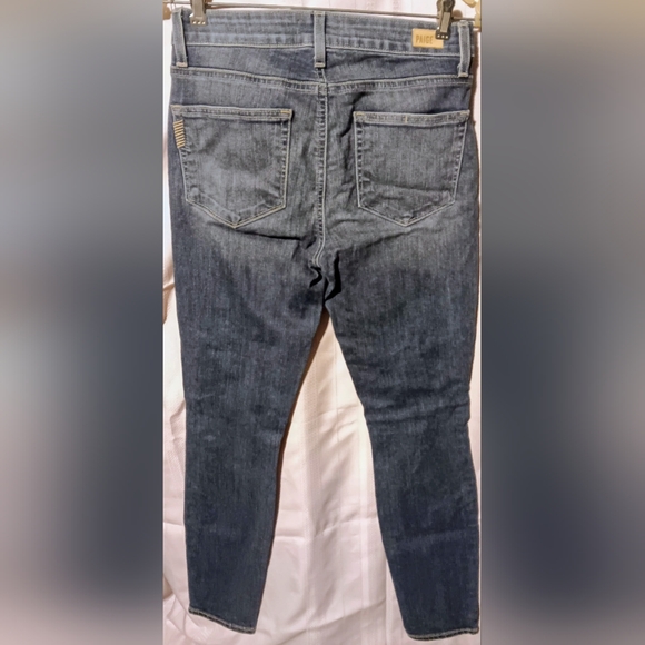 Paige Jeans~Verdugo Ankle~Orleans Distressed Jeans~Womens Size 27 - Picture 2 of 5